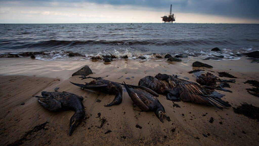 Минэкологии ответило на обвинения в загрязнении Каспия нефтекомпаниями