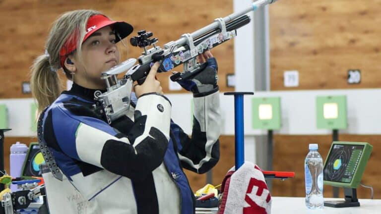 Елизавета Безрукова заняла 8-е место на чемпионате Азии по стрельбе в Шымкенте