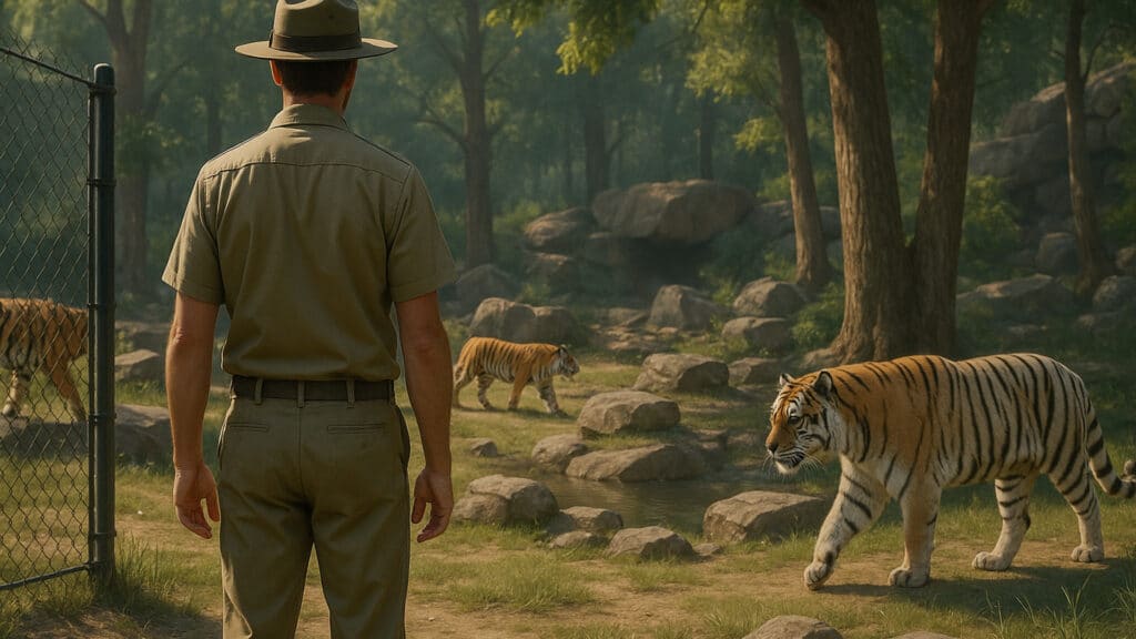 Tiger handler fatally mauled at Oklahoma preserve