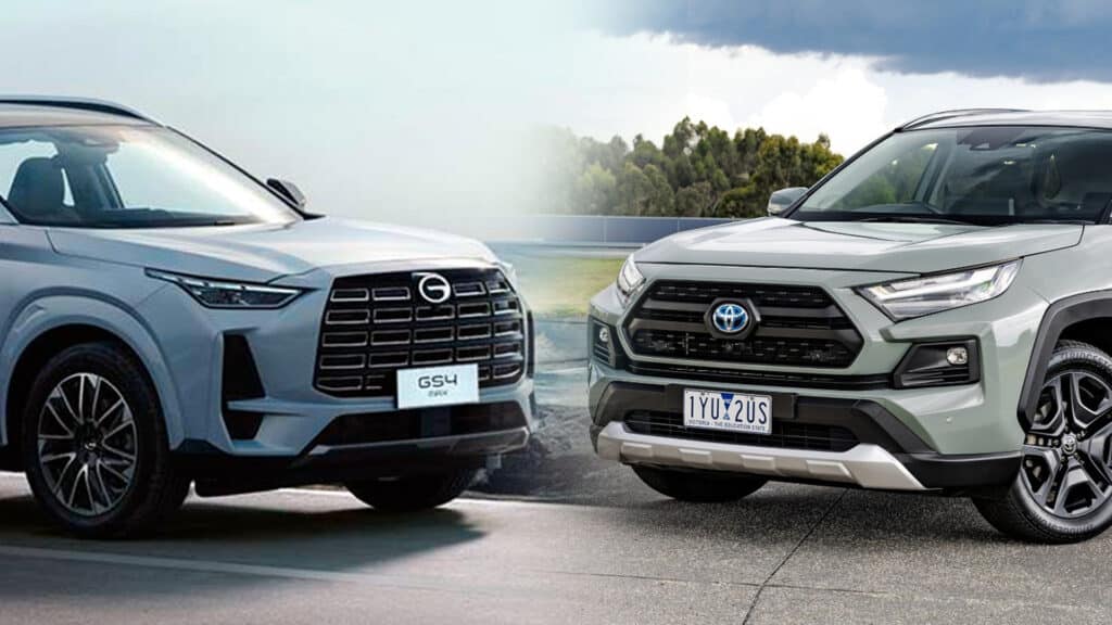 Китайский GAC GS4 сравнили с Toyota RAV4, Geely Atlas и Haval F7