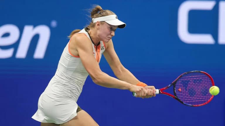 Елена Рыбакина, проиграв битву чемпионок Уимблдона, покидает US Open