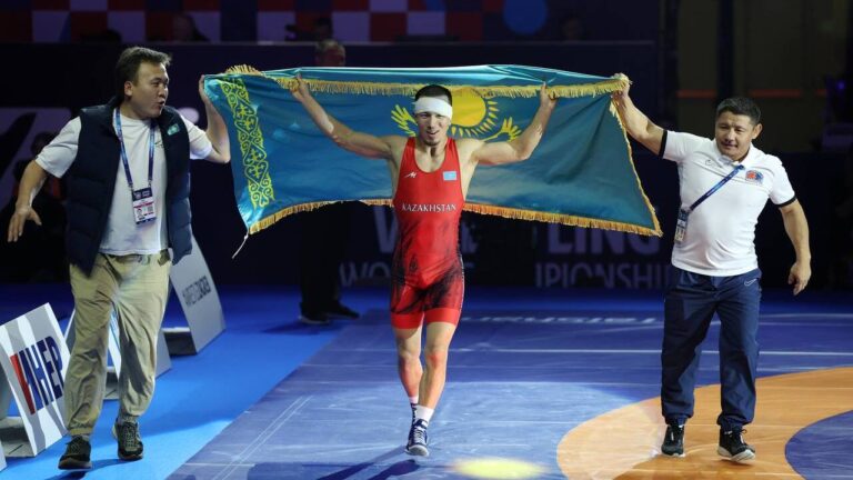 Борец-классик Айдос Султангали завоевал золото чемпионата мира-2025 в Хорватии