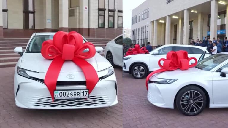 Две Camry и квартиры получили братья Сабырхан от акима Шымкента