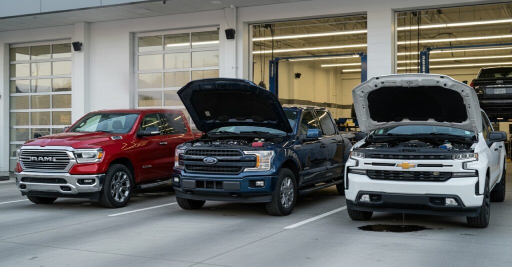 Топ-3 пикапа, которые заставят вас серьезно потратиться на ремонт