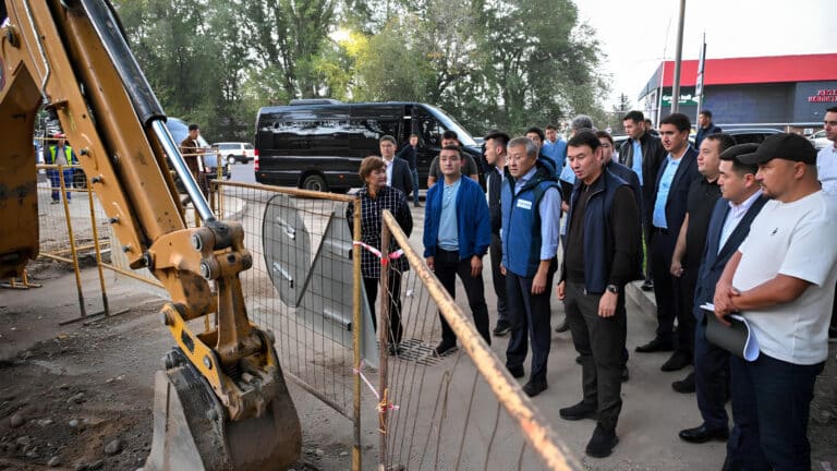 Сатыбалды недоволен ремонтом водопровода в Алматы