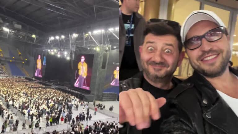 Галустян, Ревва и Алсу побывали на концерте Backstreet Boys в Астане