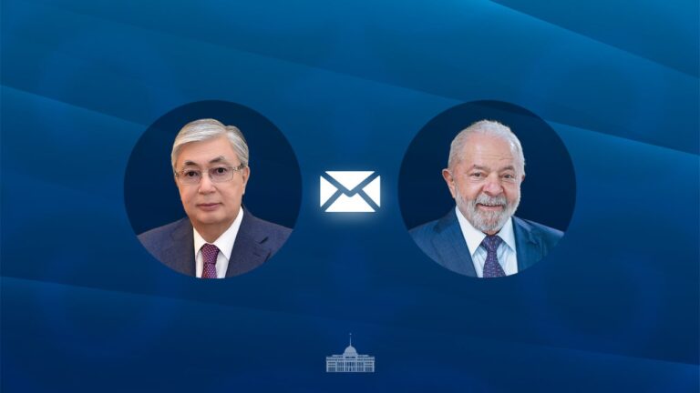 Токаев направил телеграмму президенту Бразилии