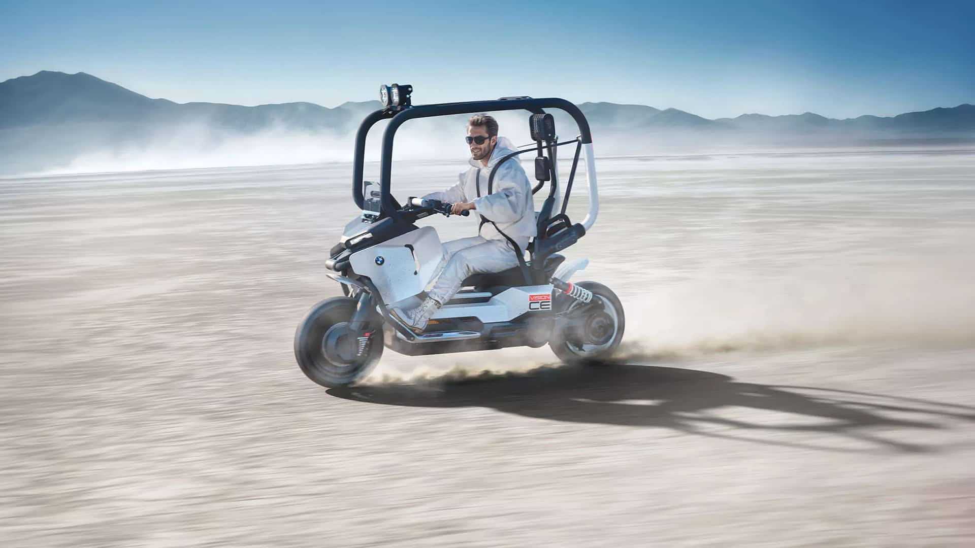 электроскутер BMW Vision CE, скутер бмв