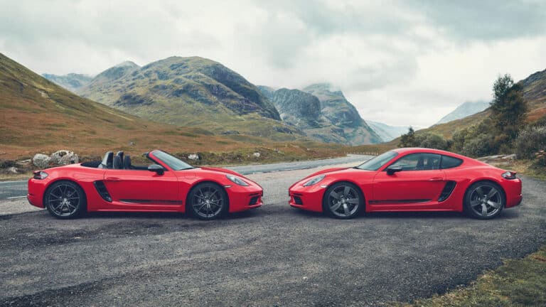 Porsche переводит спорткары 718 Cayman и Boxster на электротягу