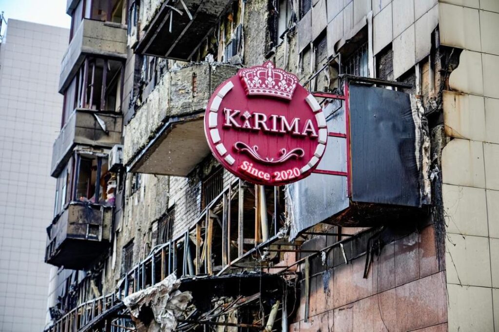 Жителей пострадавшего из-за пожара ЖК переселят в гостиницы Астаны