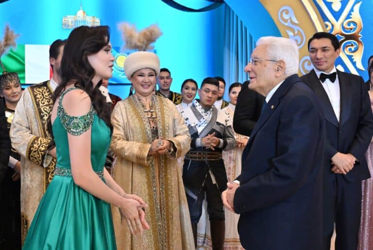 Италия президенті опера әншісі Әйгерім Алтынбекті құттықтады