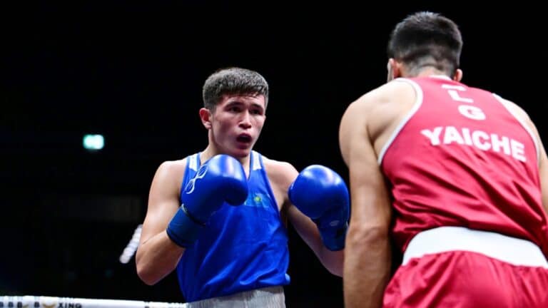 Торехан Сабырхан одержал вторую победу на чемпионате мира по боксу в Англии