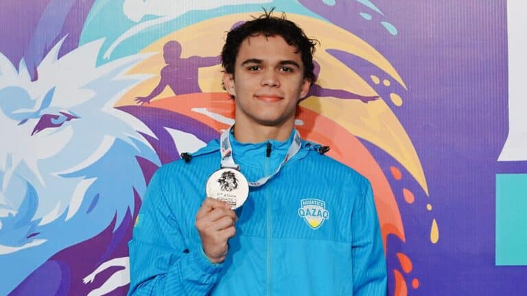 Казахстанские пловцы завоевали пять медалей на чемпионате Азии в Индии