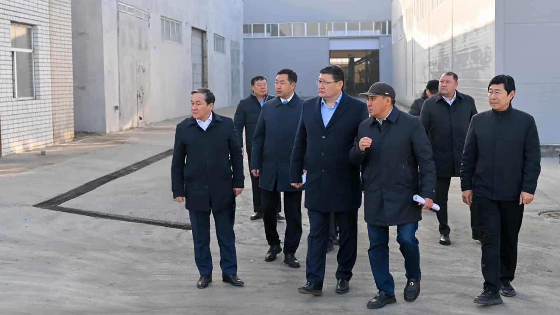 Аким Абайской области посетил построенный казахстанцем фанерный завод