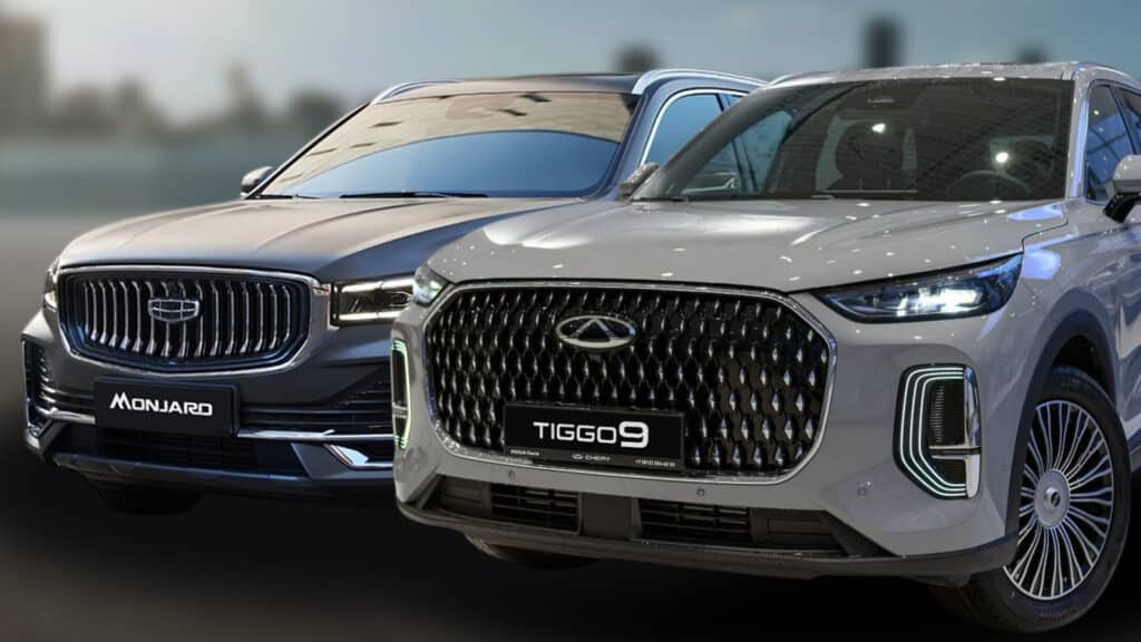 Geely Monjaro и Chery Tiggo 9 сошлись в борьбе за покупателей в Казахстане