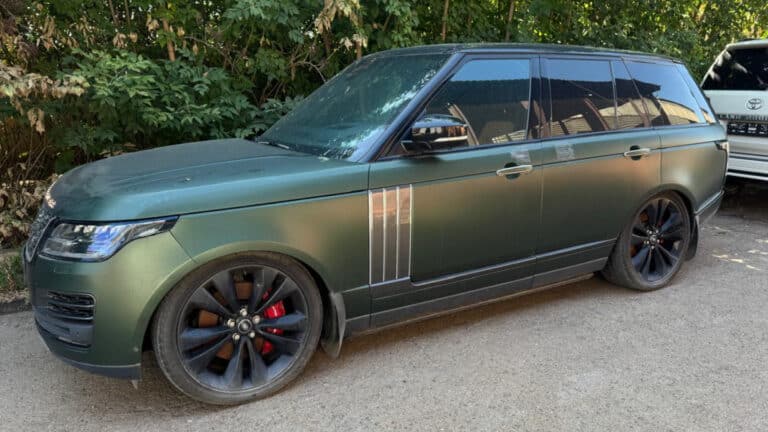 Range Rover лидера ОПГ Коспаева сменил владельца