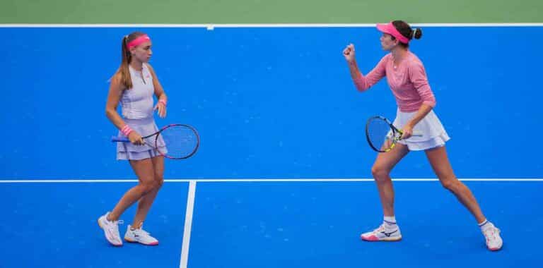 Данилина с Крунич стали вторыми в парном разряде Wuhan Open-2025