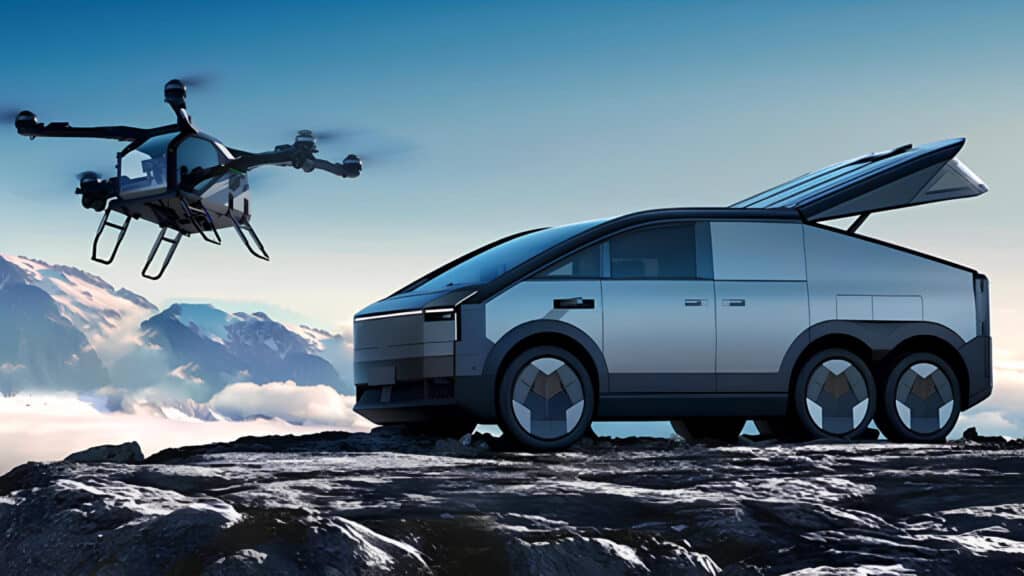 Летающие автомобили Land Aircraft Carrier от Xpeng очень скоро пойдут в серию