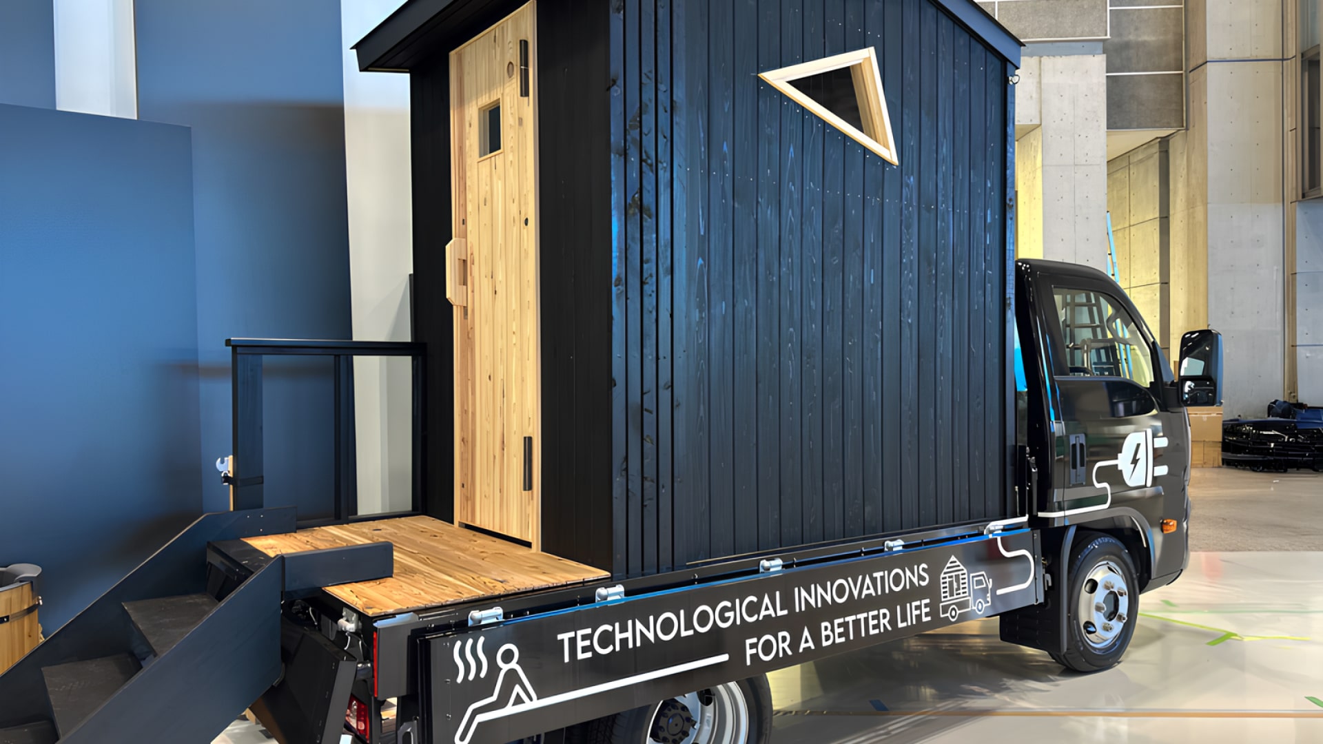 электрогрузовик BYD, электрический фургон бивайди