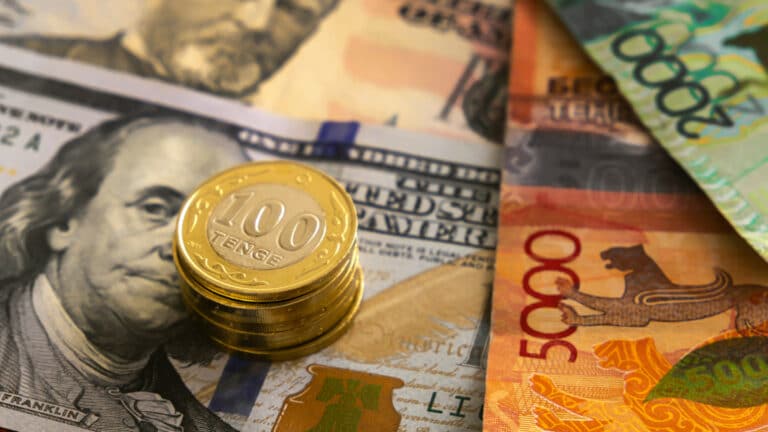 Тенге упал к доллару на 4,6%, Нацбанк обещает держаться гибкого курсообразования