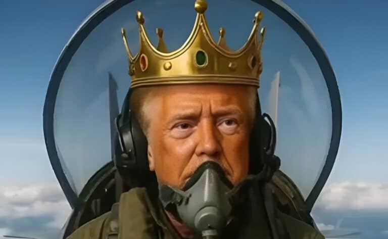 Трамп выложил видео, в котором он сбрасывает фекалии на протестующих