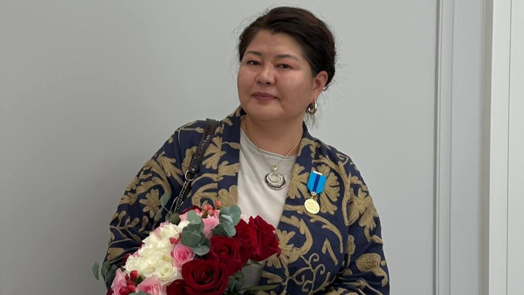 Назгүл Қожабек / фото: t.me/kalkastop