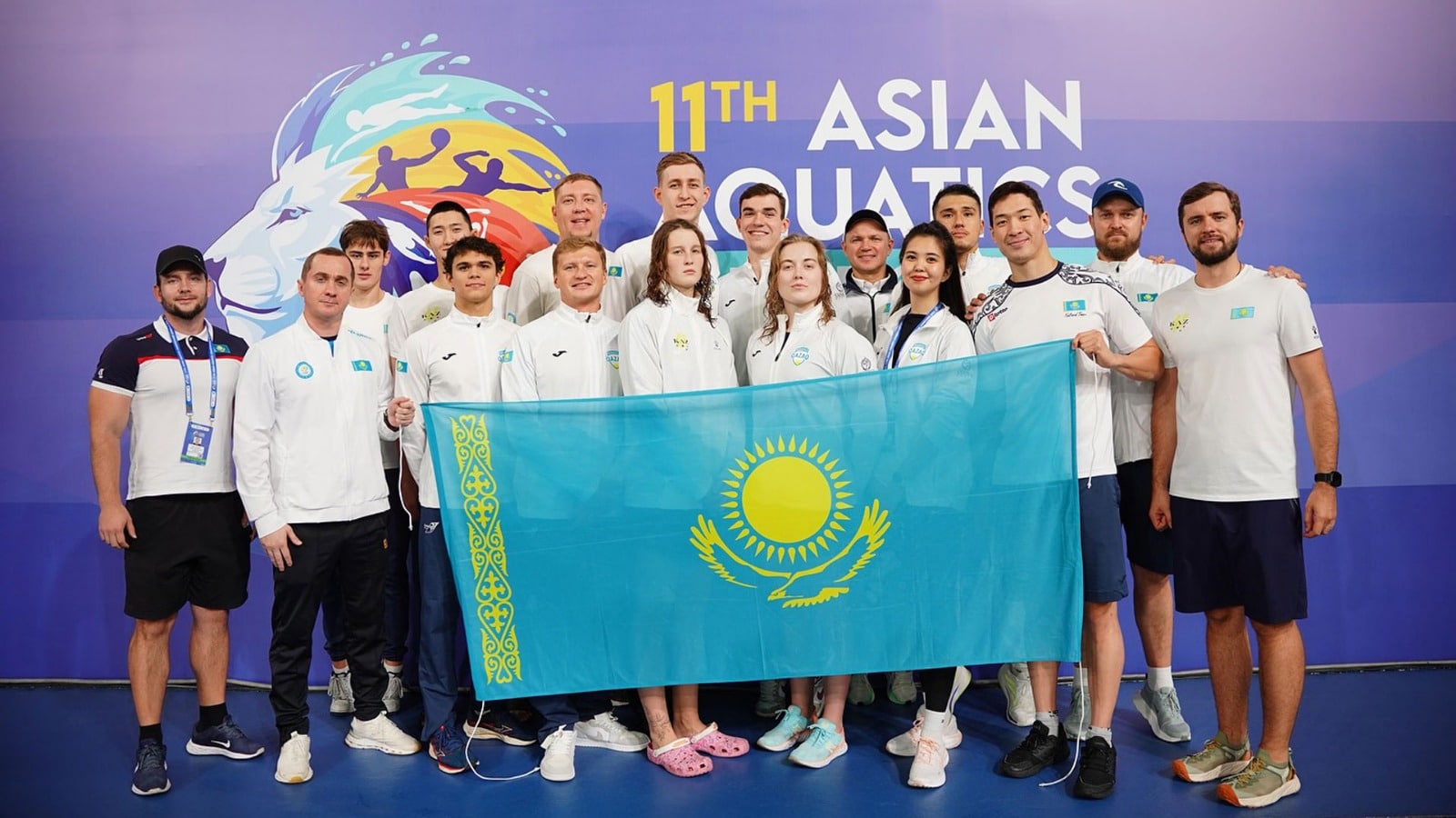 Сборная Казахстана по плаванию завершила выступление на чемпионате Азии с десятью медалями, одна из которых – золотая