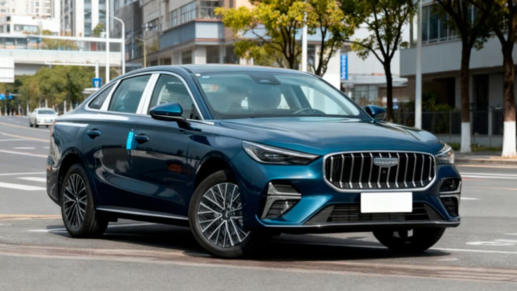 В Китае стартуют продажи совершенно нового Geely Emgrand