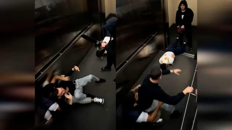 Казахстанец начал заикаться после жестокого пранка с бензопилой в лифте