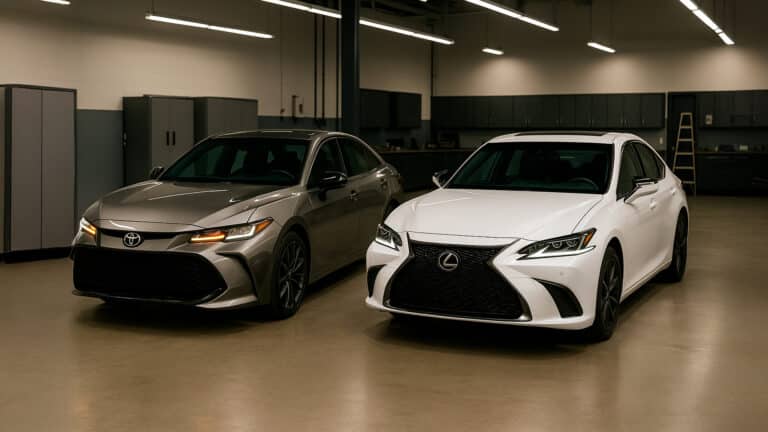 Toyota Camry против Lexus ES — стоит ли переплачивать за премиум