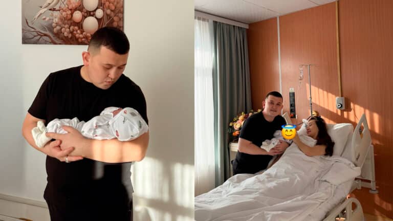 У блогера Елдоса «Колобка» родился долгожданный ребенок