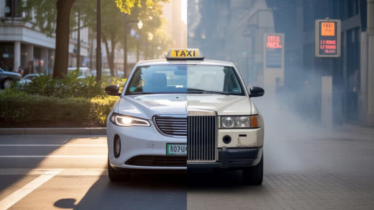 В Казахстане таксисты на электрокарах зарабатывают больше обычных