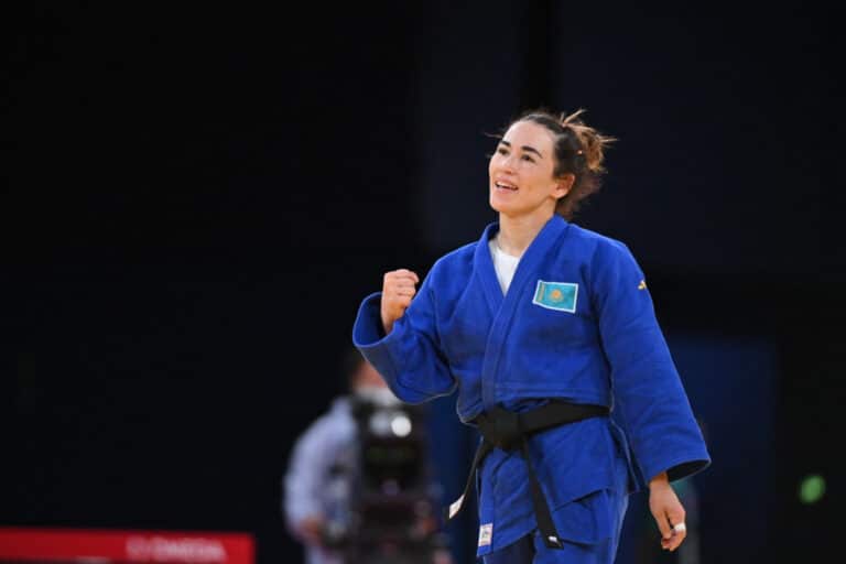 Әбиба Әбужақынова Абу-Дабидегі Grand Slam турнирінде қола жүлде алды