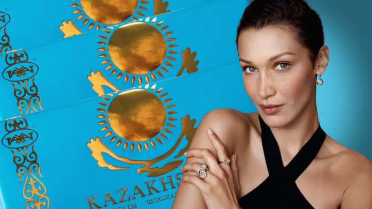 Супермодель Бэлла Хадид отведала казахстанского шоколада в Дубае