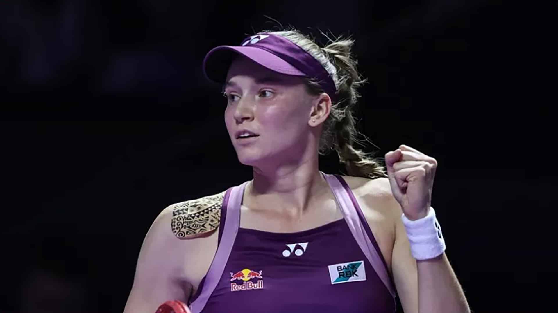 Елена Рыбакина впервые в своей биографии сыграет в финале турнира года
