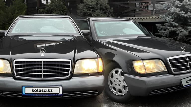 30-летний Mercedes по цене нового Bentley и Lamborghini продают в Казахстане