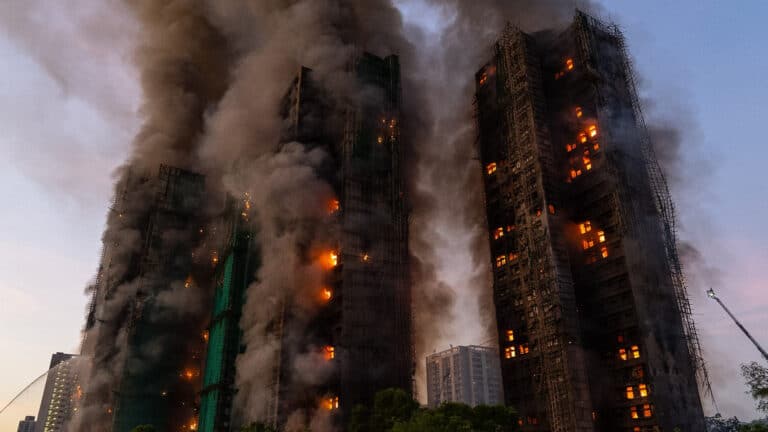 From home to trap: Hong Kong authorities take tower inferno under control