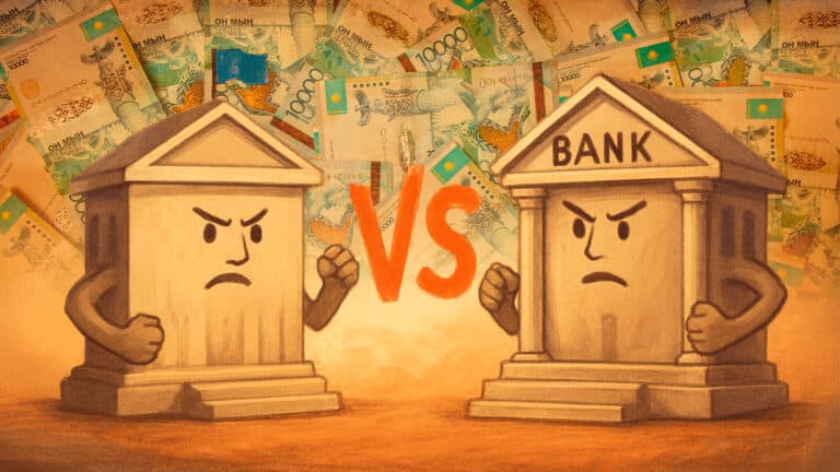 Глава Halyk Bank: государство конкурирует с банками за кредиты