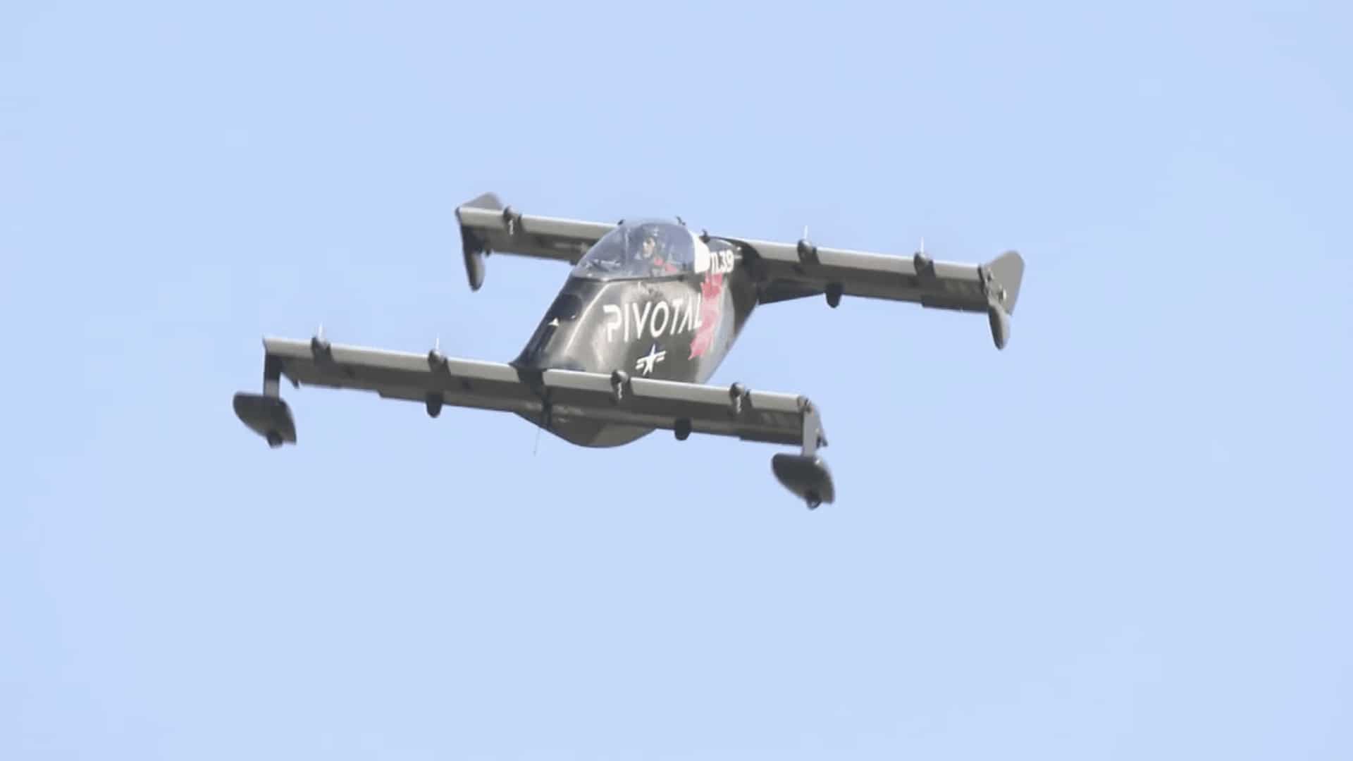 новый летающий автомобиль, летающая машина в США