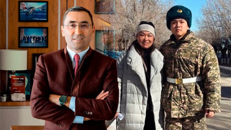 Айдын Рахимбаев отправил сына служить в армию