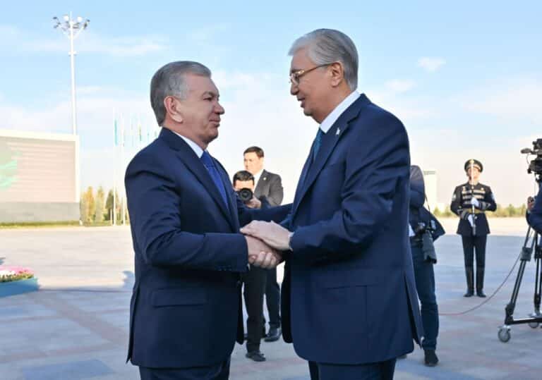 Ресейге сапарынан кейін Тоқаев Өзбекстанға барды