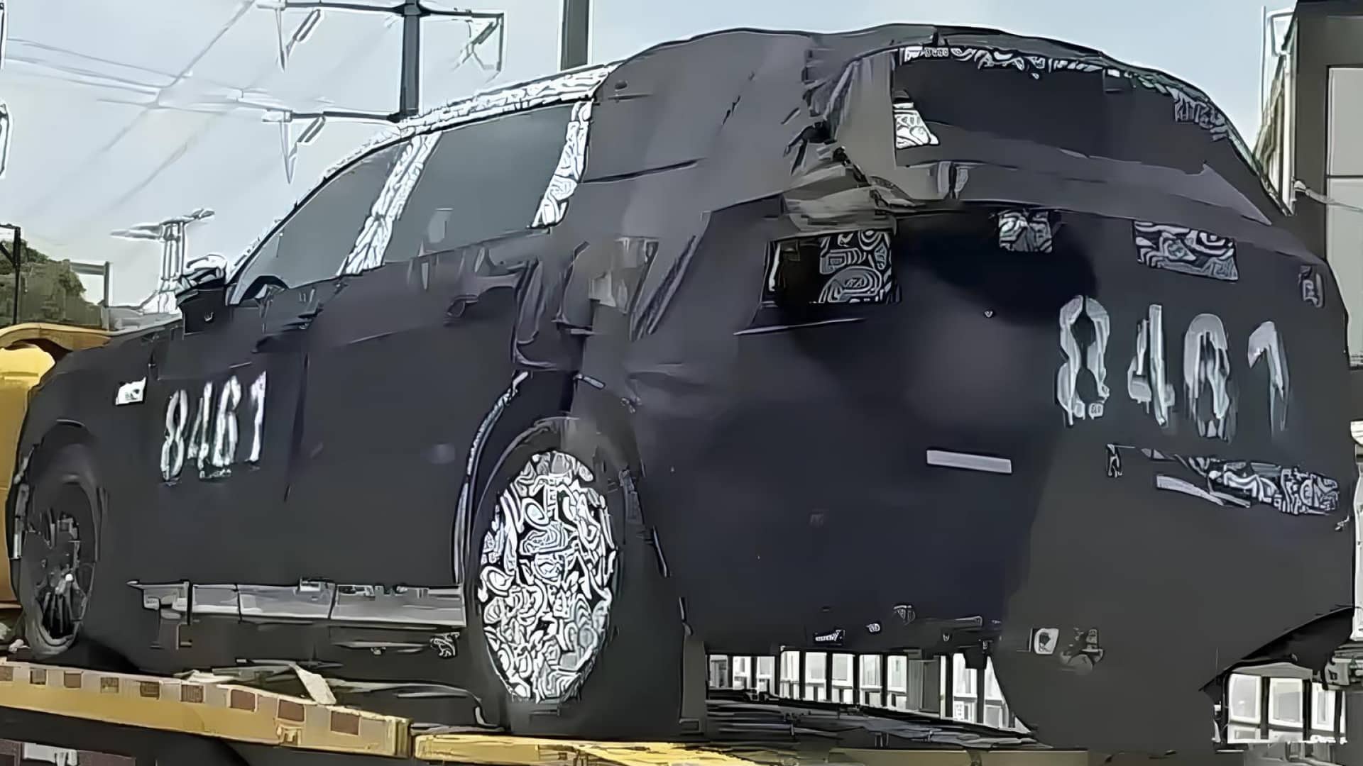 новый Zeekr 8x, внедорожник зикр 8х, внедорожник zeekr