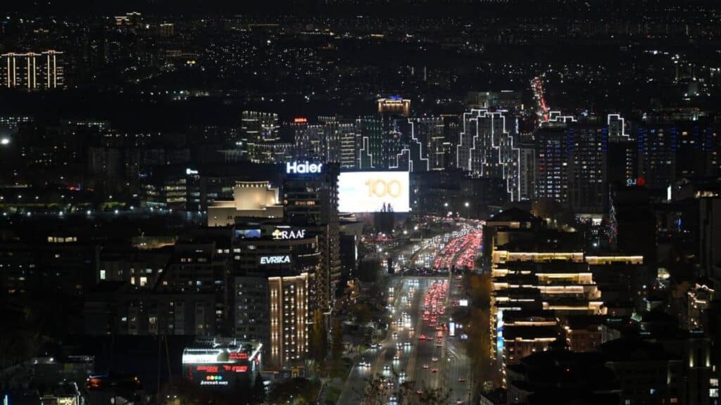 Алматы қаласы жарық шам