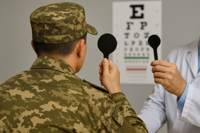 Минобороны рассказало о контрактнике, лишившемся глаза на присяге