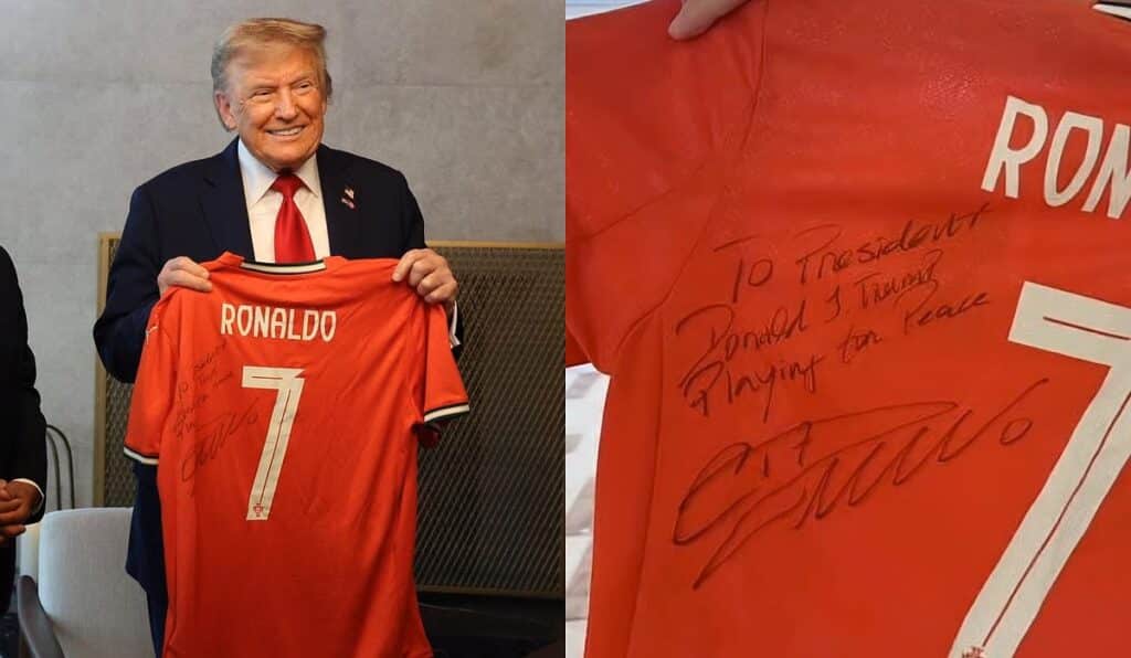 Трамп Роналду