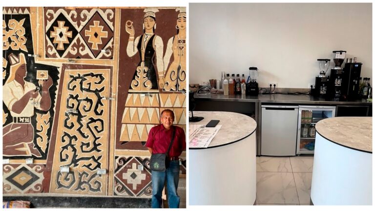 Сеть кофеен в Алматы обвинили в уничтожении исторического сграффито