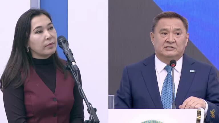 Ақмола облысының әкімі брифингте сұрақ қойған тілшілермен дауласып қалды