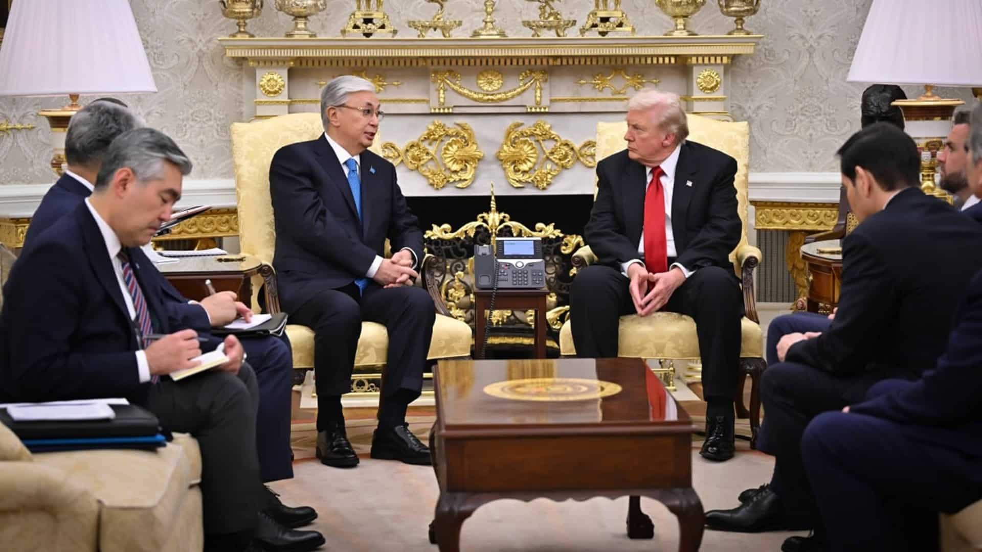 Тоқаев Трамп Ақ үй Вашингтон кездесу