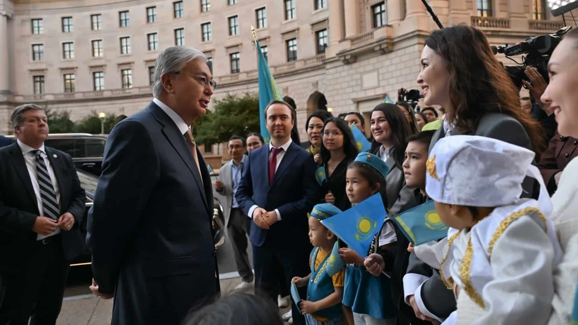 Тоқаев Вашингтон қазақтар