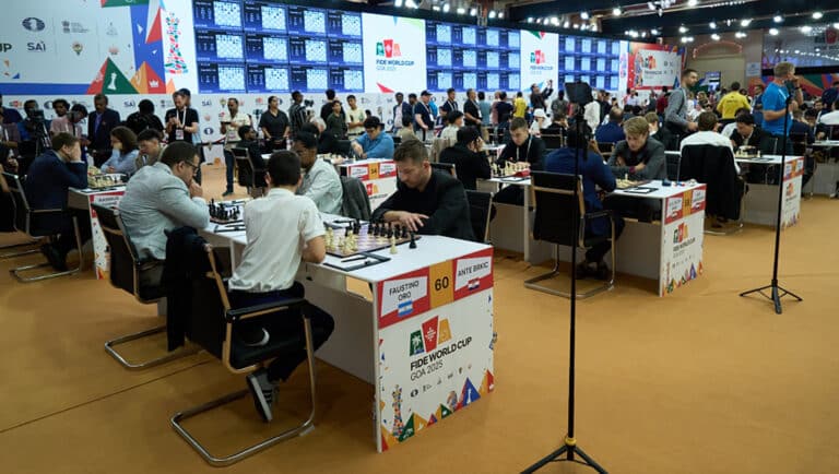 Казыбек Ногербек во втором круге Кубка мира сыграет с королем шахмат